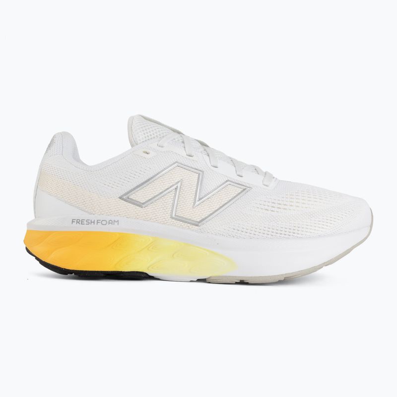 Scarpe da corsa uomo New Balance Fresh Foam 520's V9 white/silver metallic/satsuma orange 2