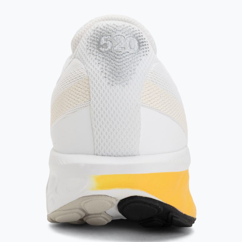 Scarpe da corsa uomo New Balance Fresh Foam 520's V9 white/silver metallic/satsuma orange 6