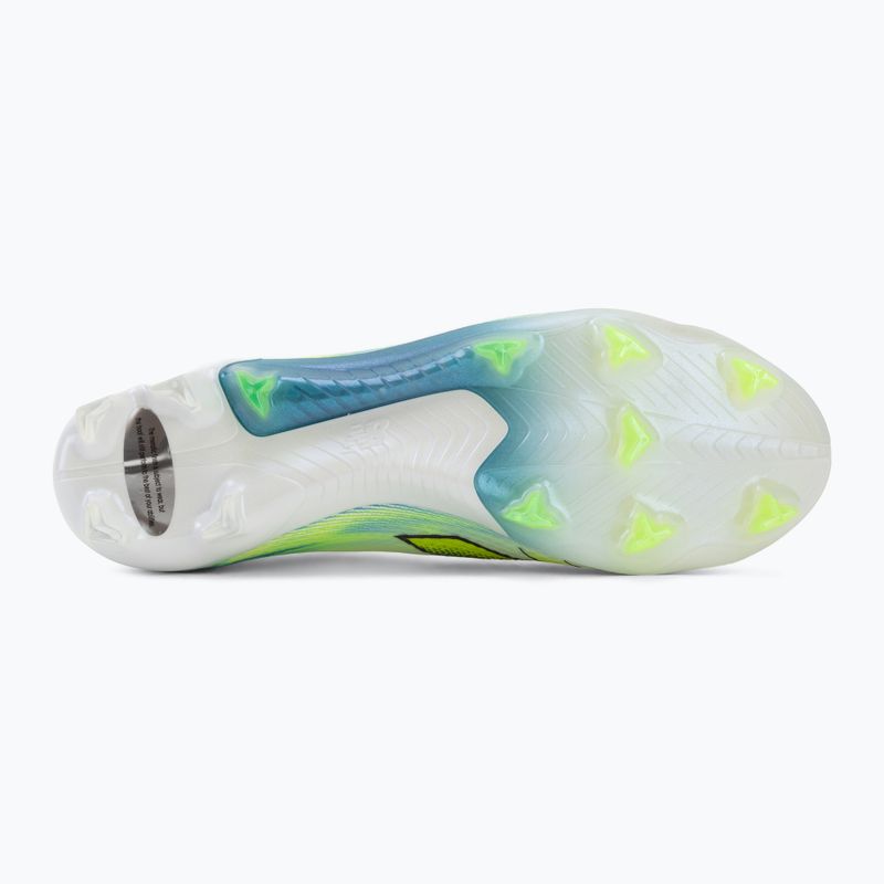 Scarpe da calcio New Balance Furon Elite V9 FG white/alkaline green 4
