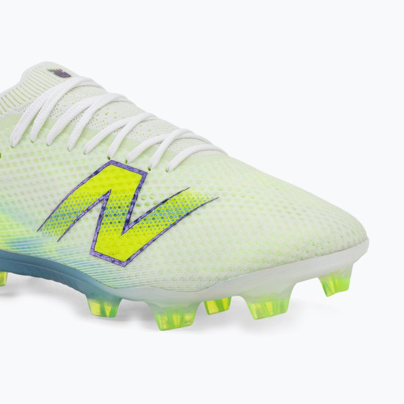 Scarpe da calcio New Balance Furon Elite V9 FG white/alkaline green 7