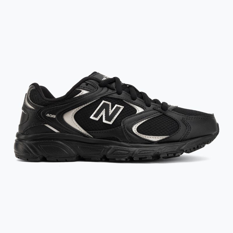 Scarpe New Balance Classic 408's V1 black/silver metallic 2
