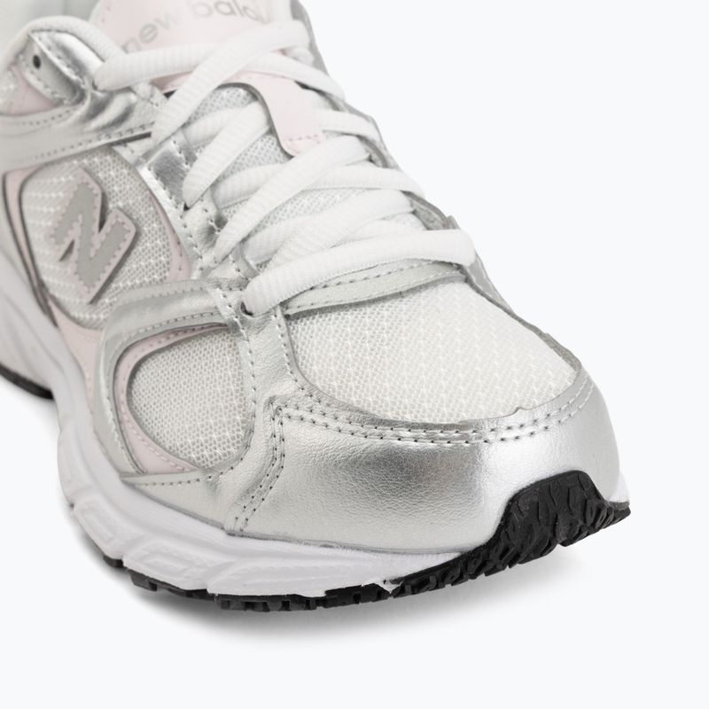Scarpe New Balance Classic 408's V1 light silver metallic/pink salt 7