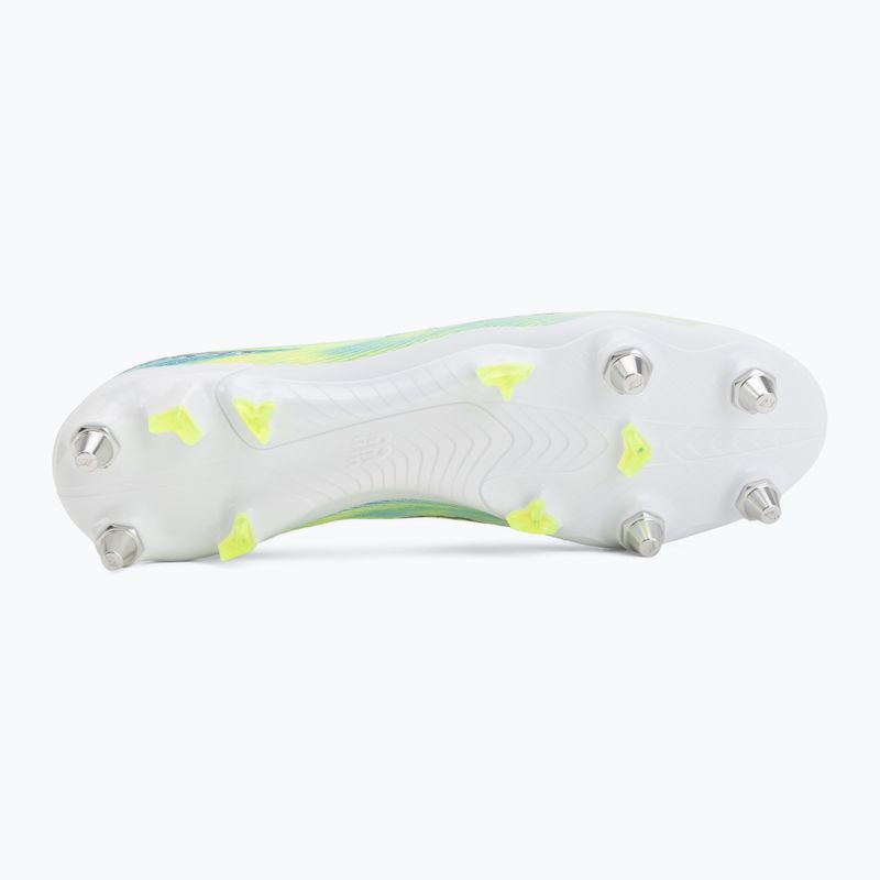 Scarpe da calcio New Balance Furon Elite V9 SG white/alkaline green 4
