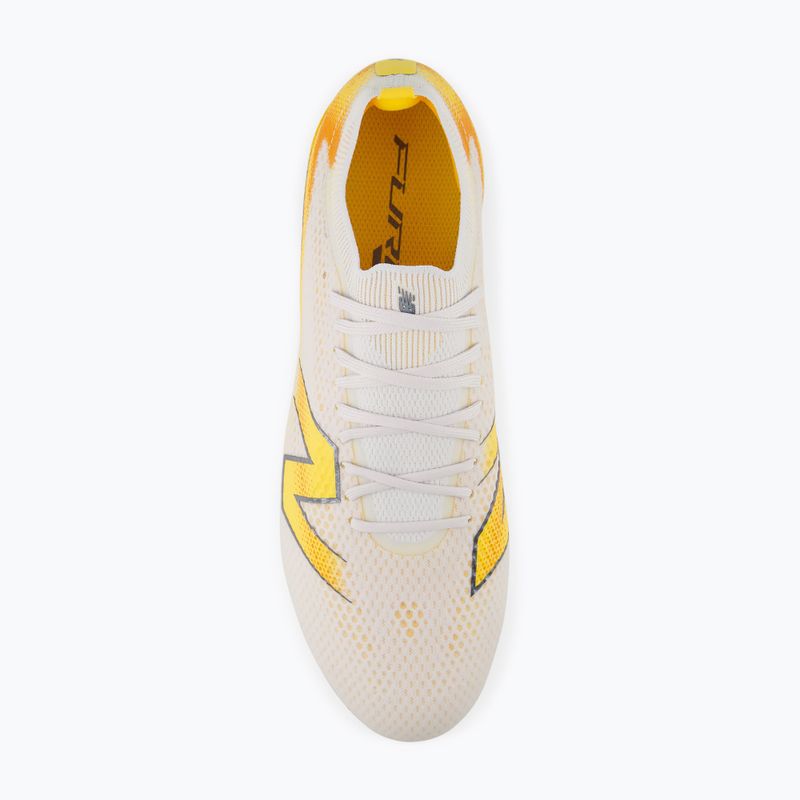 Scarpe da calcio New Balance Furon Pro V9 FG fresh air/satsuma orange 4