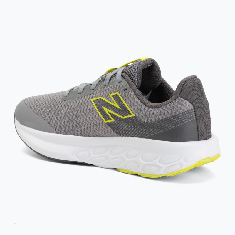 Scarpe da corsa per bambini New Balance 520's Lace V9 grey matter/Ssate grey/alkaline green 3