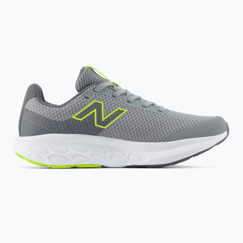 Scarpe da corsa per bambini New Balance 520's Lace V9 grey matter/Ssate grey/alkaline green 3