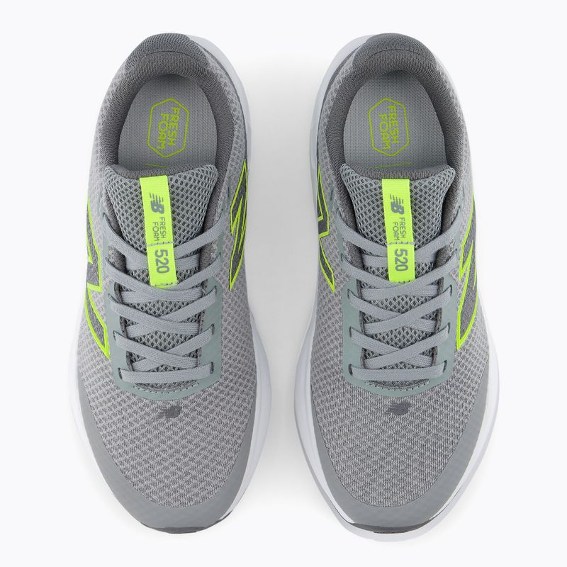 Scarpe da corsa per bambini New Balance 520's Lace V9 grey matter/Ssate grey/alkaline green 7