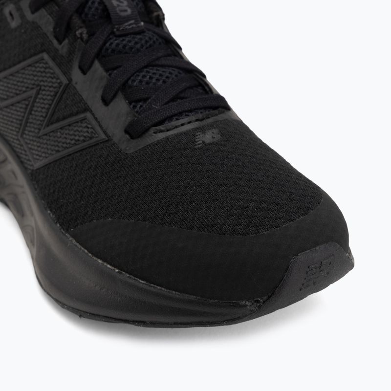 Scarpe da corsa per bambini New Balance 520's Lace V9 black/black/black 7