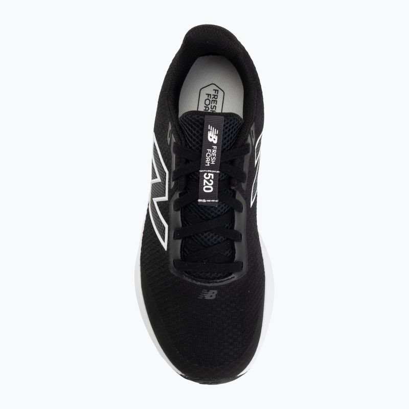 Scarpe da corsa per bambini New Balance 520's Lace V9 black/white/black 5