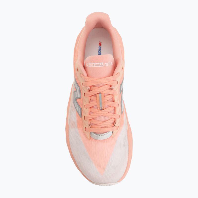 Scarpe da corsa donna New Balance FuelCell Rebel V5 pink lemonade/pink salt 5
