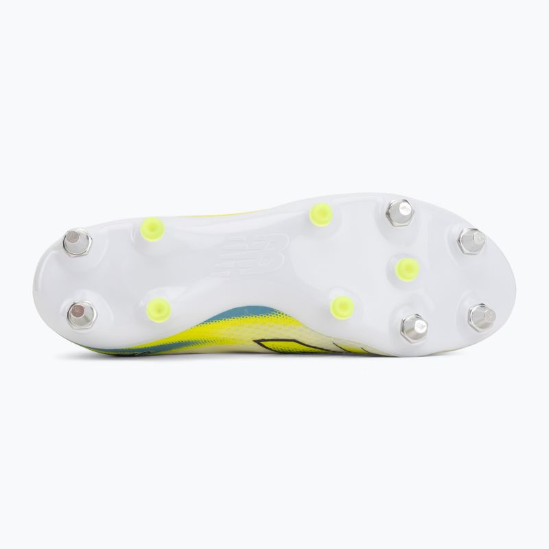 Scarpe da calcio New Balance Furon Pro V9 SG white/alkaline green 4