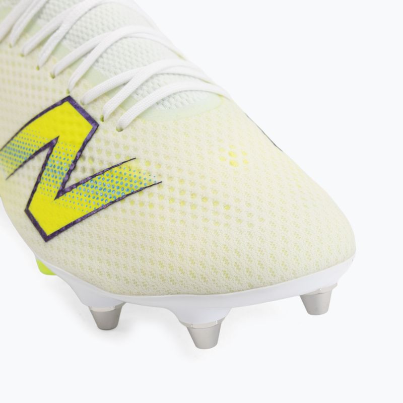 Scarpe da calcio New Balance Furon Pro V9 SG white/alkaline green 7