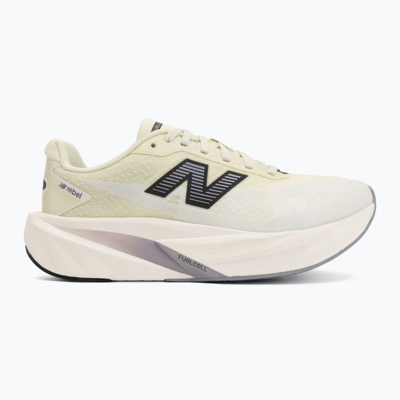 Scarpe da corsa donna New Balance FuelCell Rebel V5 pistachio butter/sea salt 2