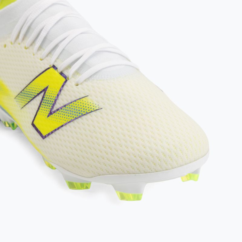 Scarpe da calcio New Balance Furon Team V9 FG white/alkaline green 7