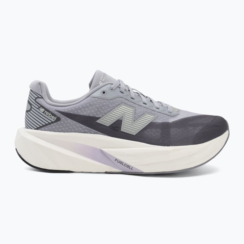 Scarpe da corsa uomo New Balance FuelCell Rebel V5 digital mist/smoked violet 2