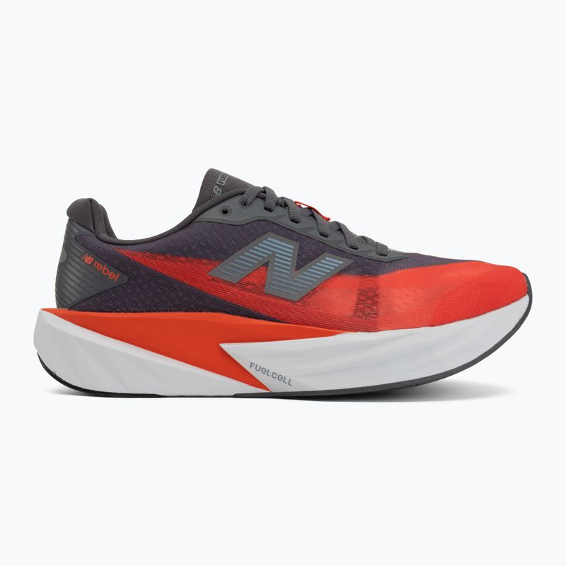 Scarpe da corsa uomo New Balance FuelCell Rebel V5 neo Ffame/magnet 2