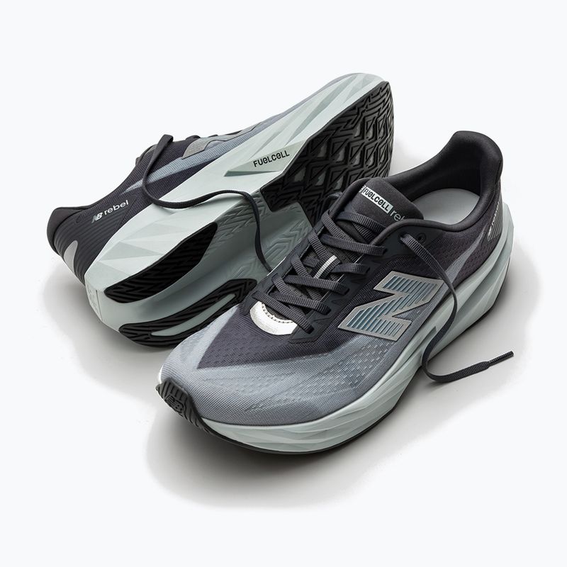 Scarpe da corsa uomo New Balance FuelCell Rebel V5 magnet/light zinc blue 2