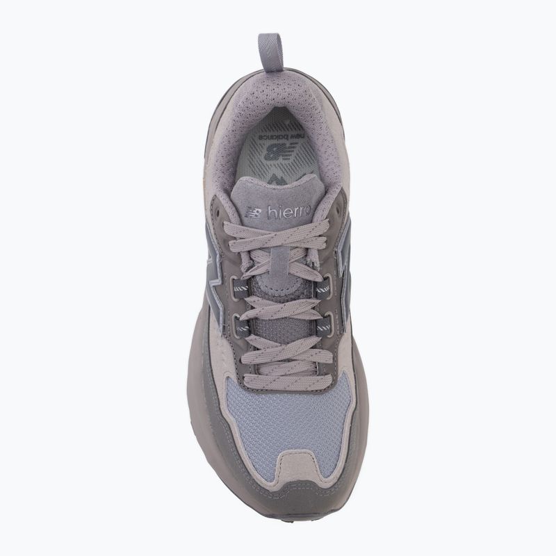 Scarpe da corsa donna New Balance Hierro Trek Nubuck Vamp V9 truffle salt/off-line grey 5
