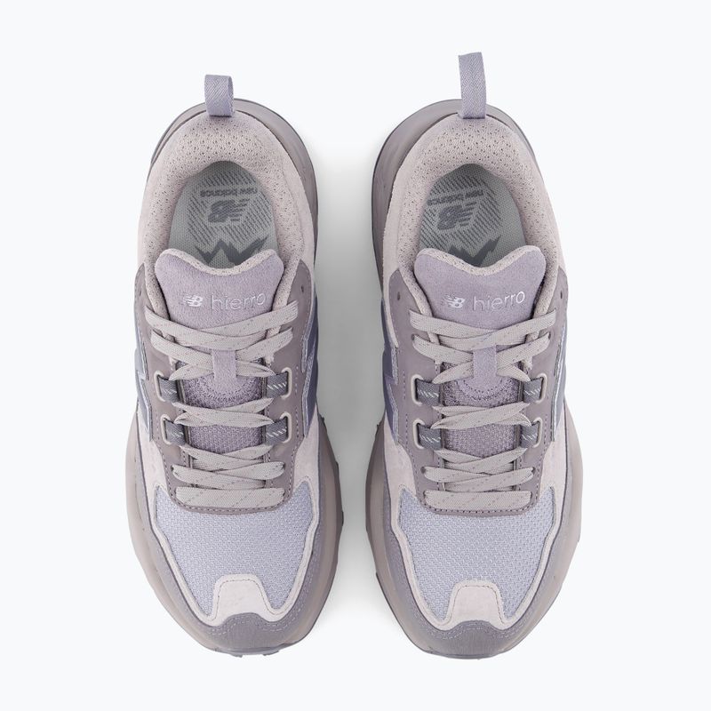 Scarpe da corsa donna New Balance Hierro Trek Nubuck Vamp V9 truffle salt/off-line grey 3