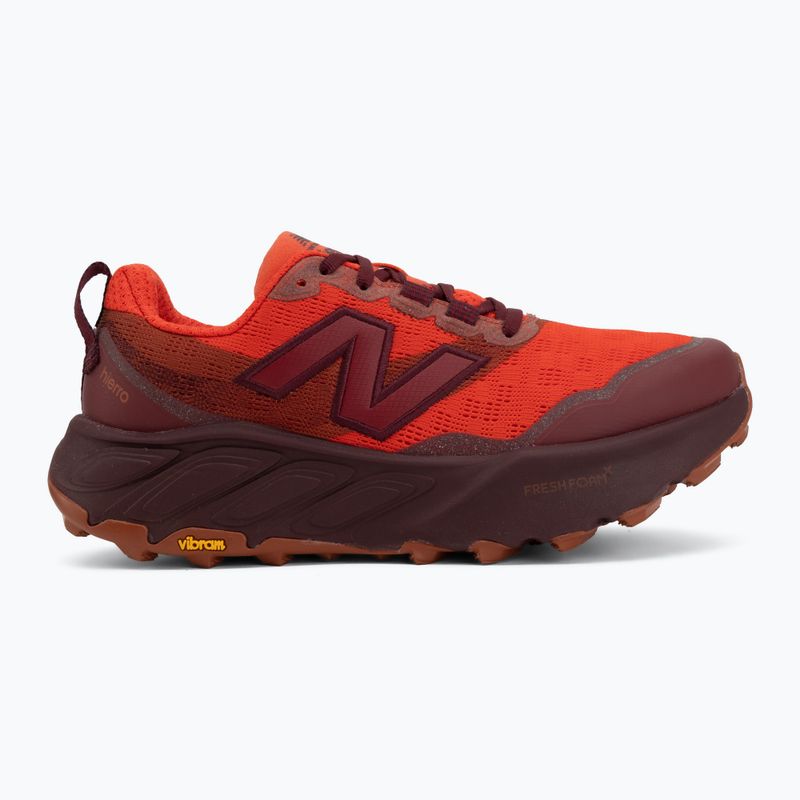 Scarpe da corsa uomo New Balance Fresh Foam Hierro V9 neo flame/mulled wine 2