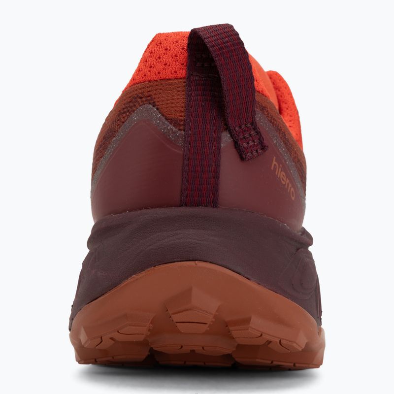 Scarpe da corsa uomo New Balance Fresh Foam Hierro V9 neo flame/mulled wine 6