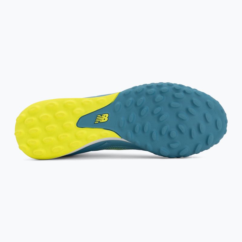 Scarpe da calcio New Balance Tekela Team Low V5 TF blue 4