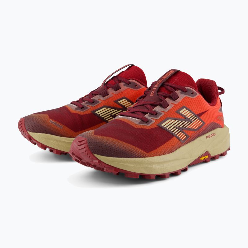 Scarpe da corsa uomo New Balance Rebel Trail V1 maple/neo flame 2