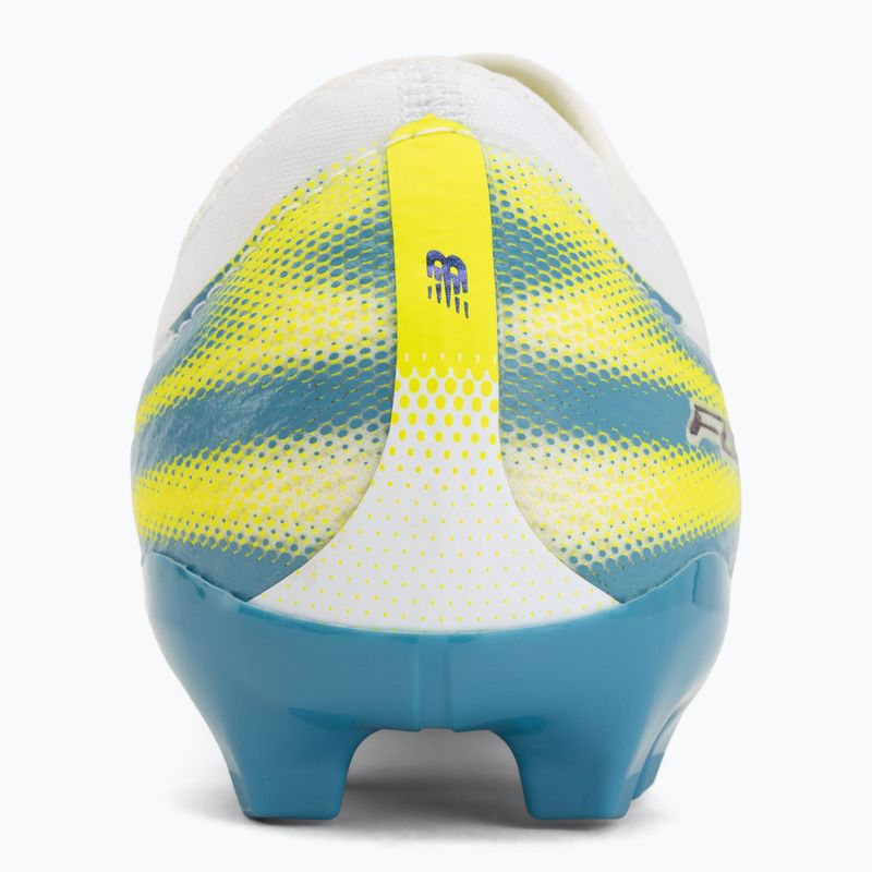 Scarpe da calcio bambino New Balance Furon Team V9 FG white/alkaline green 6
