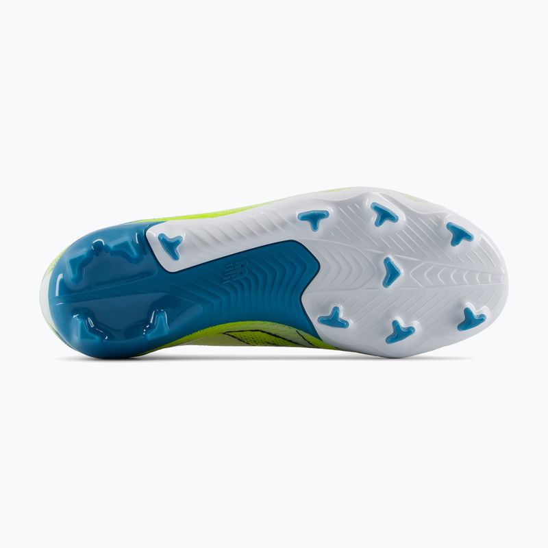 Scarpe da calcio bambino New Balance Furon Team V9 FG white/alkaline green 5