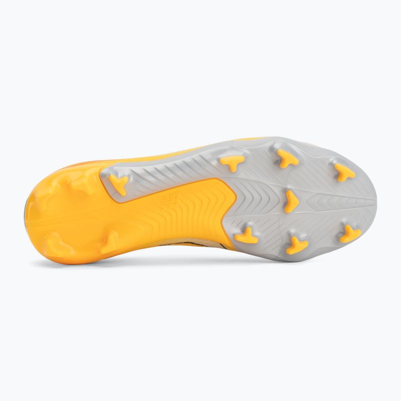 Scarpe da calcio bambino New Balance Furon Team V9 FG fresh air/satsuma orange 4
