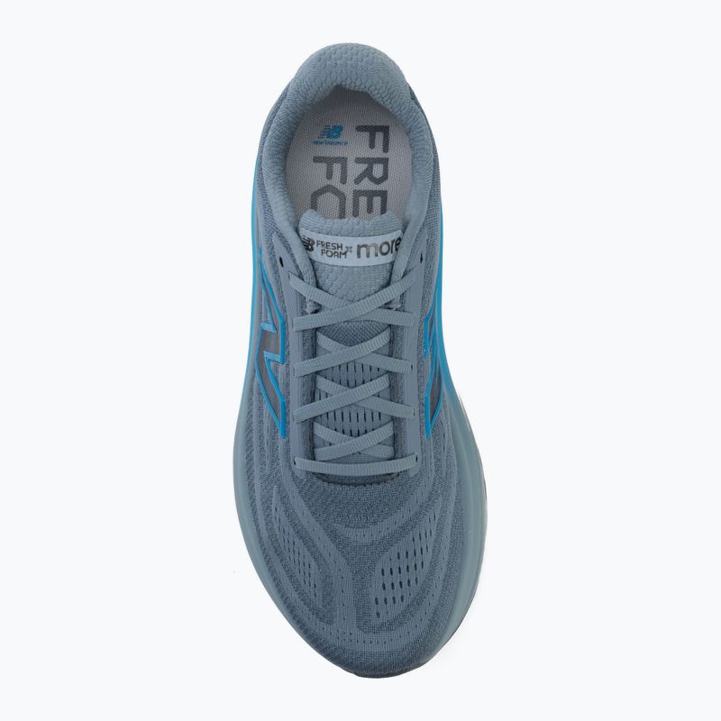 Scarpe da corsa uomo New Balance Fresh Foam More V6 zinc blue/altitude 5