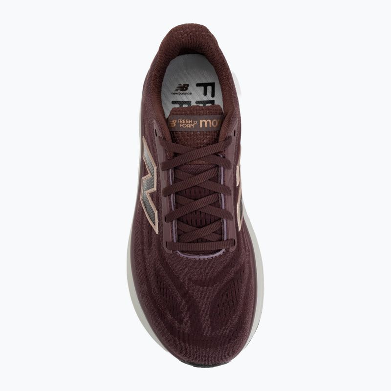 Scarpe da corsa donna New Balance Fresh Foam More V6 cherry leather/fast track 5