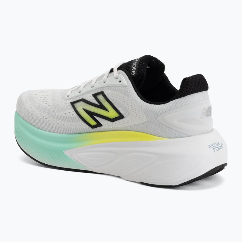 Scarpe da corsa uomo New Balance Fresh Foam More V6 white/bright mint 3