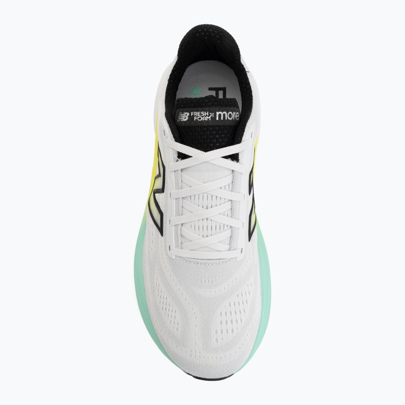 Scarpe da corsa uomo New Balance Fresh Foam More V6 white/bright mint 5