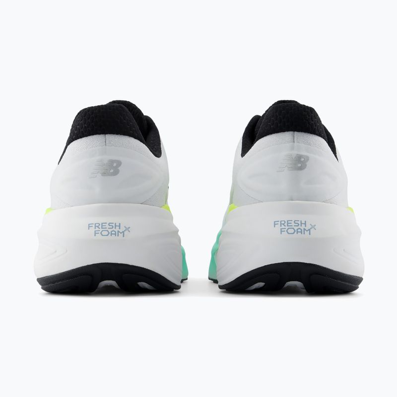 Scarpe da corsa uomo New Balance Fresh Foam More V6 white/bright mint 3