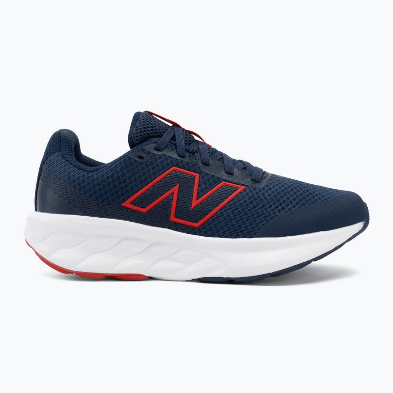 Scarpe da corsa per bambini New Balance 520's Lace V9 nb navy/true red 2