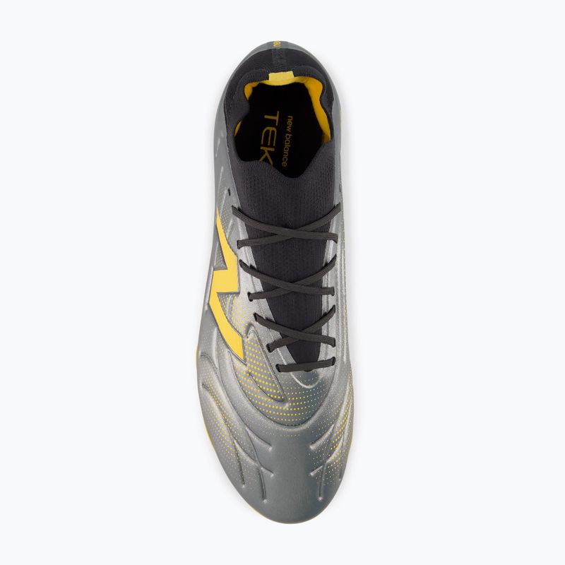 Scarpe da calcio New Balance Tekela Team Low V5 FG harbor grey/black cement 4