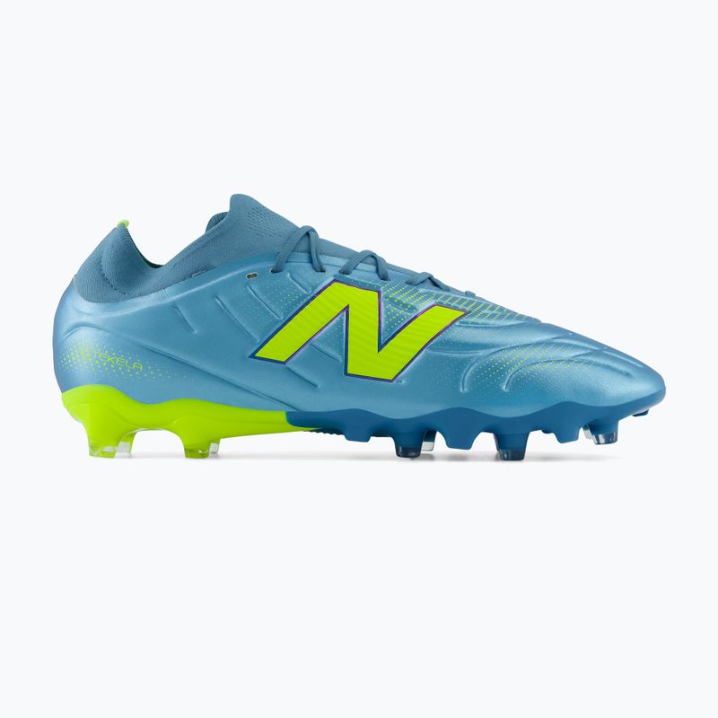 Scarpe da calcio New Balance Tekela Team Low V5 FG metallic blue/alkaline green/team navy 2