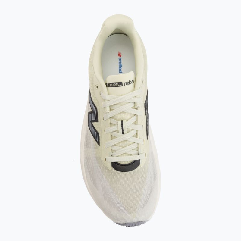 Scarpe da corsa uomo New Balance FuelCell Rebel V5 pistachio butter/digital mist 5