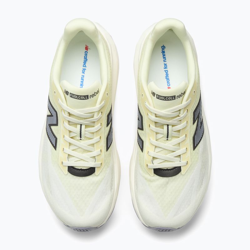 Scarpe da corsa uomo New Balance FuelCell Rebel V5 pistachio butter/digital mist 4