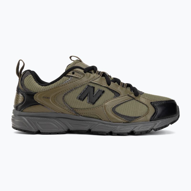 Scarpe New Balance 408's V1 dark olivine/wakame/black 2