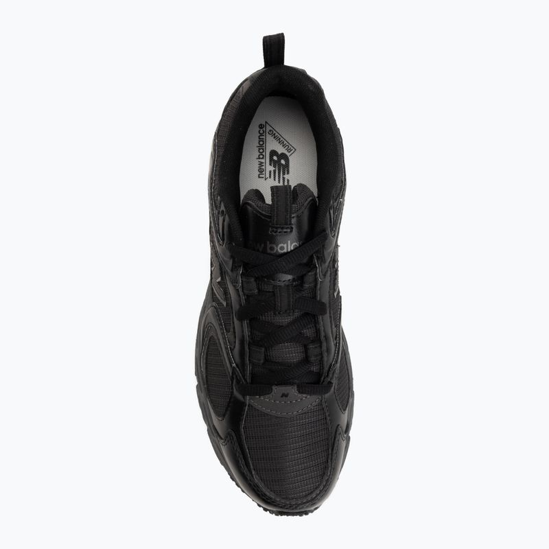 Scarpe New Balance 408's V1 black/black cement/black metallic 5
