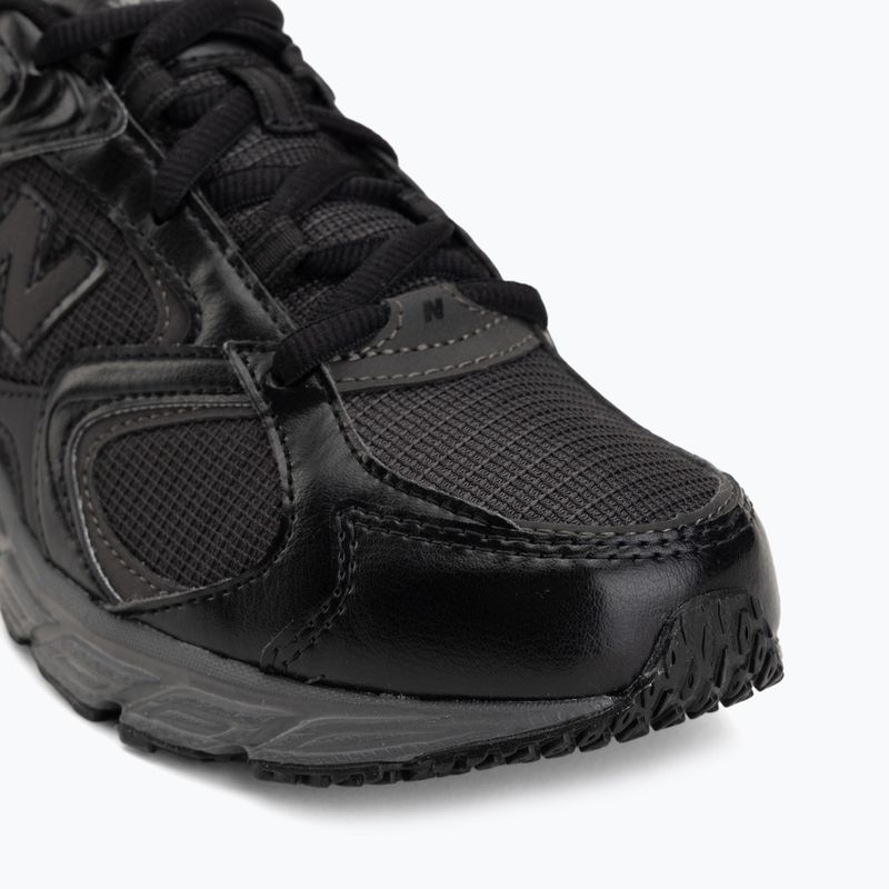Scarpe New Balance 408's V1 black/black cement/black metallic 7