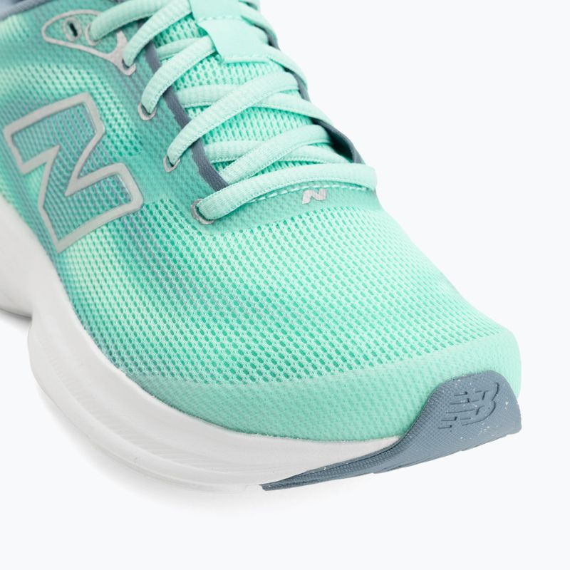 Scarpe da corsa donna New Balance 411's V4 bright mint/zinc blue/silver metallic 7