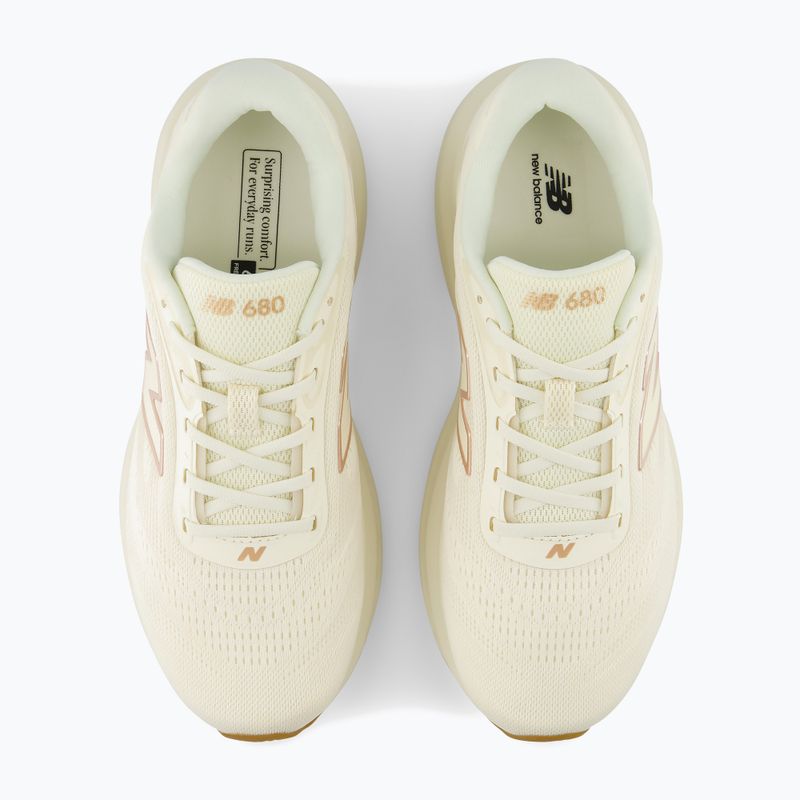 Scarpe da corsa donna New Balance Fresh Foam 680's V9 beige 5