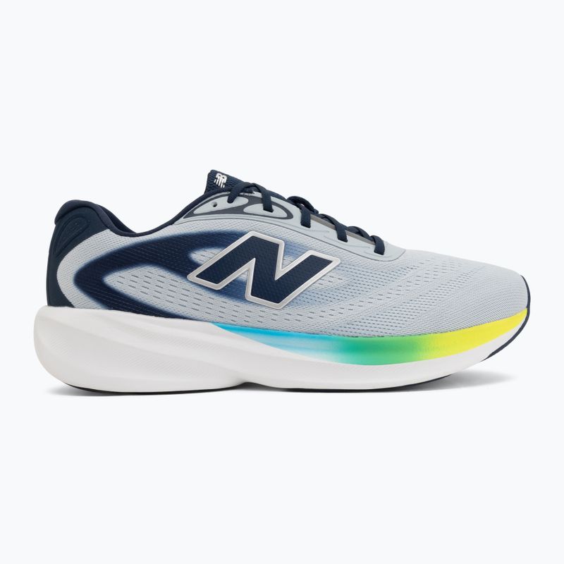 Scarpe da corsa uomo New Balance Fresh Foam 680's V9 light zinc blue/altitude/alkaline green 2