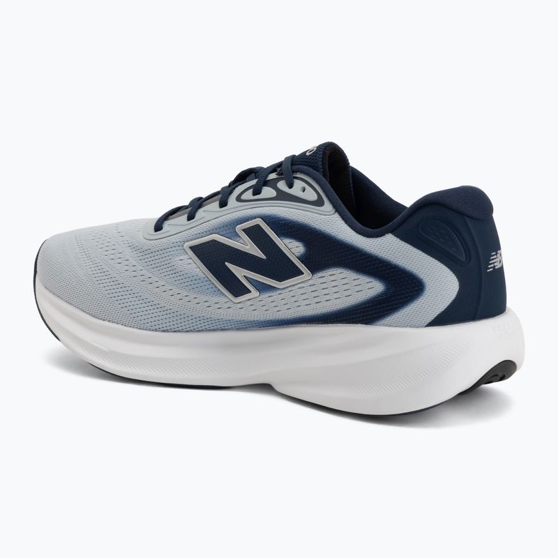 Scarpe da corsa uomo New Balance Fresh Foam 680's V9 light zinc blue/altitude/alkaline green 3