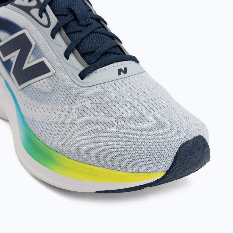 Scarpe da corsa uomo New Balance Fresh Foam 680's V9 light zinc blue/altitude/alkaline green 7