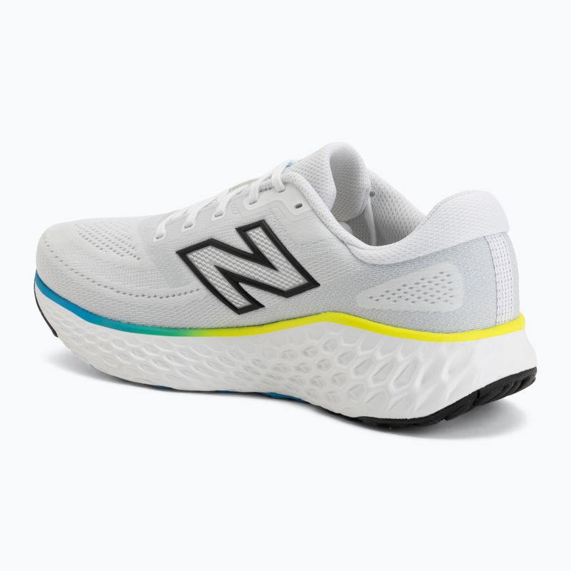 Scarpe da corsa uomo New Balance Fresh Foam Evoz V4 white/black/altitude 3
