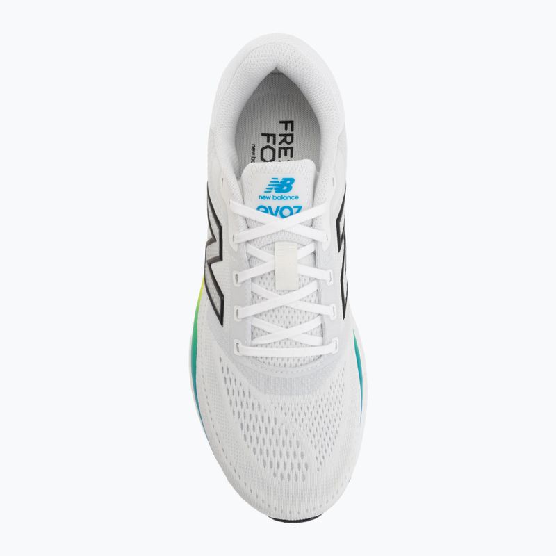 Scarpe da corsa uomo New Balance Fresh Foam Evoz V4 white/black/altitude 5